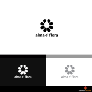 Alma e' flora | Logo Design by Graphic Bricks