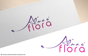 Alma e' flora | Logo Design by Juli creation