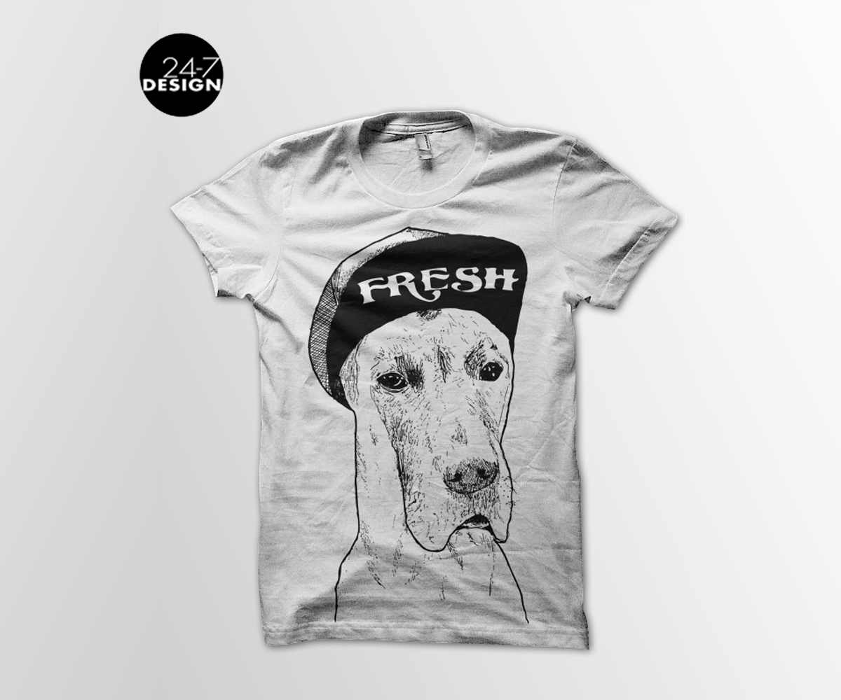 T-shirt Design by 24-7 DESIGN for this project | Design #2933482