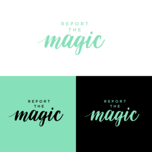Logo Design by Love Buzz for Report the Magic | Design: #19440827