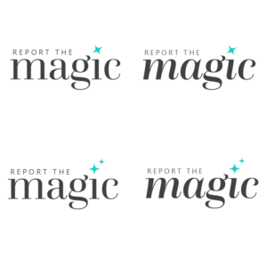 Diseño de Logo por DelDesign para Report the Magic | Diseño #19414433