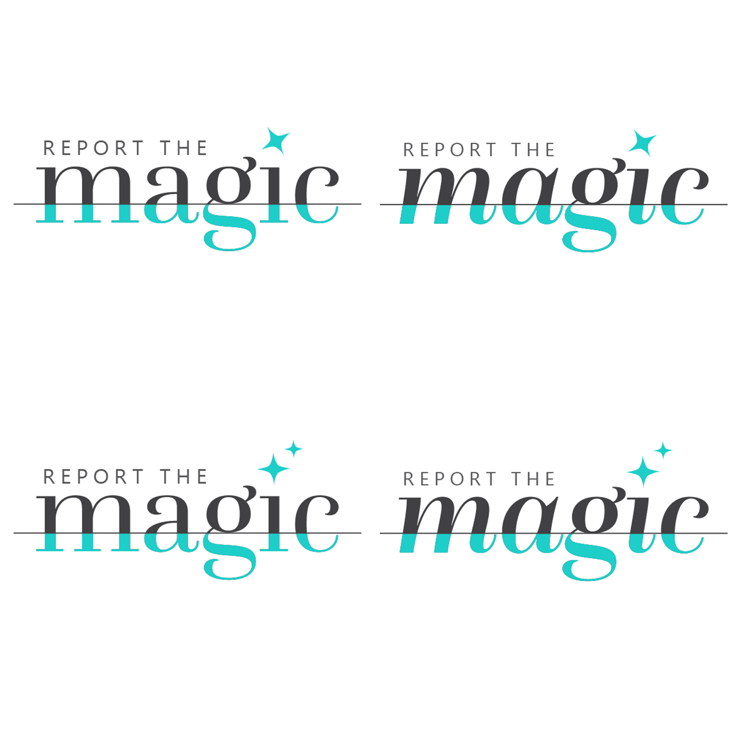 Logo-Design von DelDesign für Report the Magic | Design #19414434