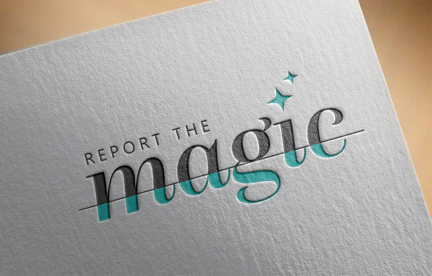 Diseño de Logo por DelDesign para Report the Magic | Diseño #19414435