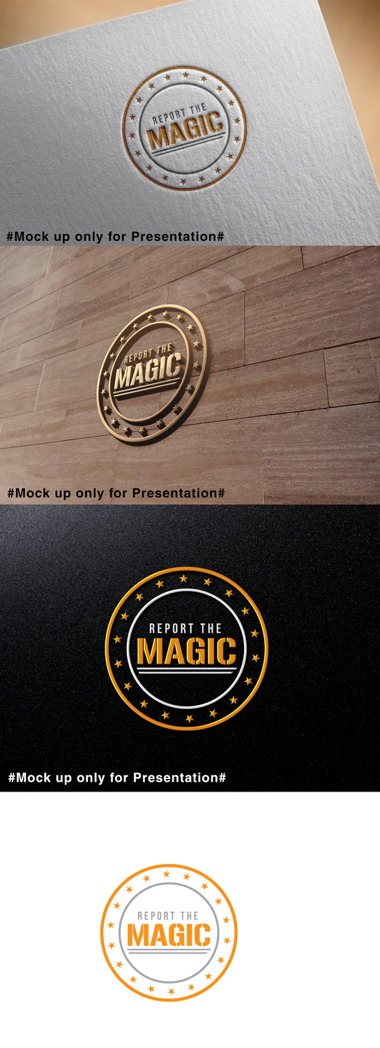 Logo Design by designmind78 for Report the Magic | Design #19418169