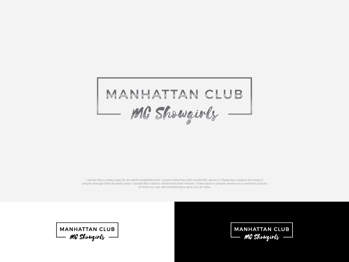 Logo Design by Kejo87 for Manhattan Club | Design #19405702