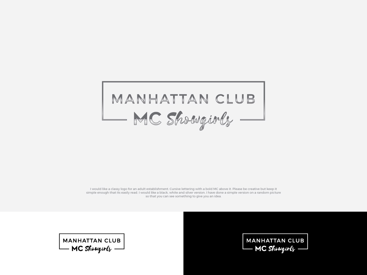 Logo Design by Kejo87 for Manhattan Club | Design #19405703