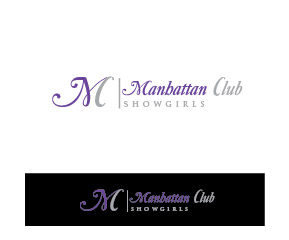 Logo Design by Isnah Logo for Manhattan Club | Design #19417706