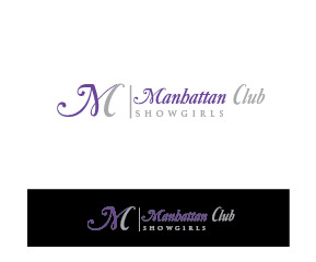 Logo Design by Isnah Logo for Manhattan Club | Design: #19417706