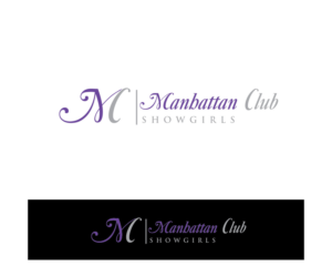 Logo Design by Isnah Logo for Manhattan Club | Design: #19418187
