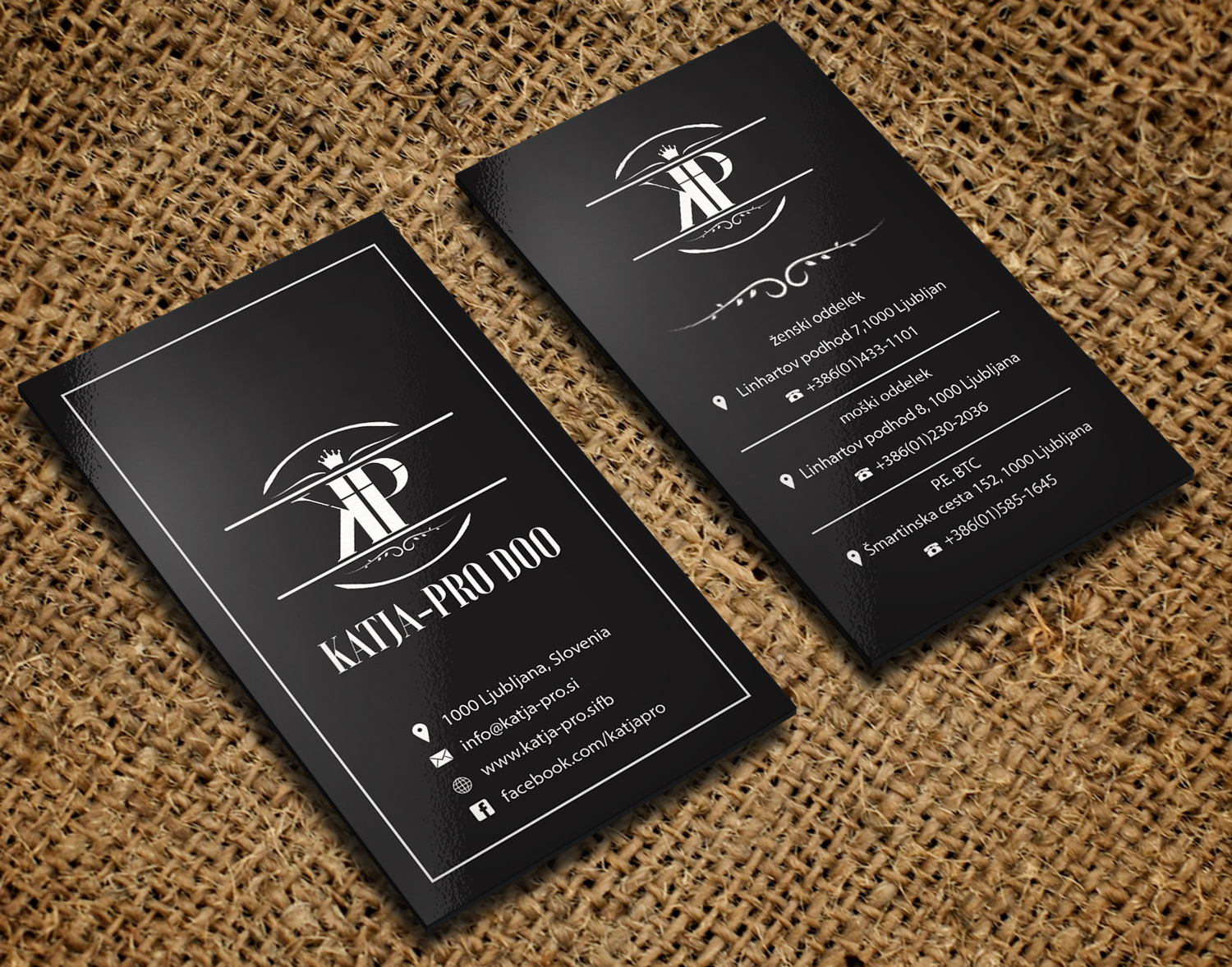 Business Card Design by Riz' for RV-STUDIO, Sebastijan ?tembal, s.p. | Design #19428866