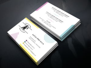 vizitka Katja | Business Card Design by JK18