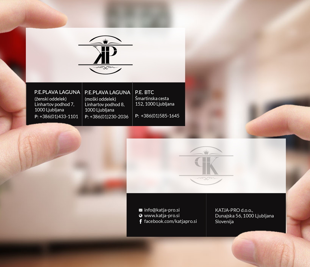 Visitenkarten-Design von Creations Box 2015 für RV-STUDIO, Sebastijan ?tembal, s.p. | Design #19412027