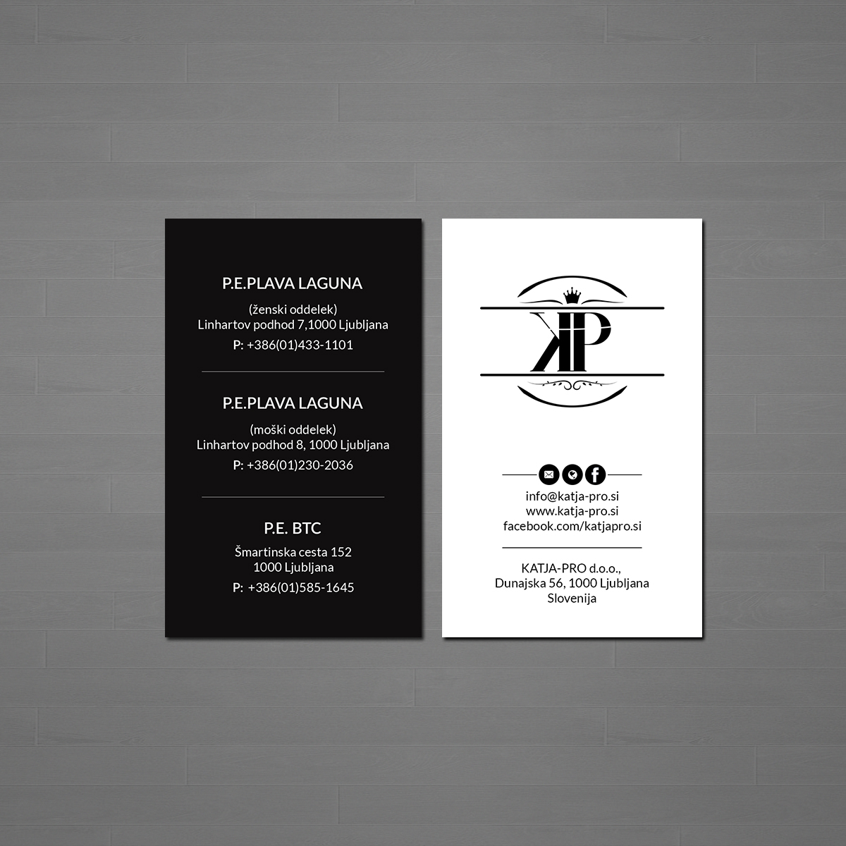 Visitenkarten-Design von Creations Box 2015 für RV-STUDIO, Sebastijan ?tembal, s.p. | Design #19412048