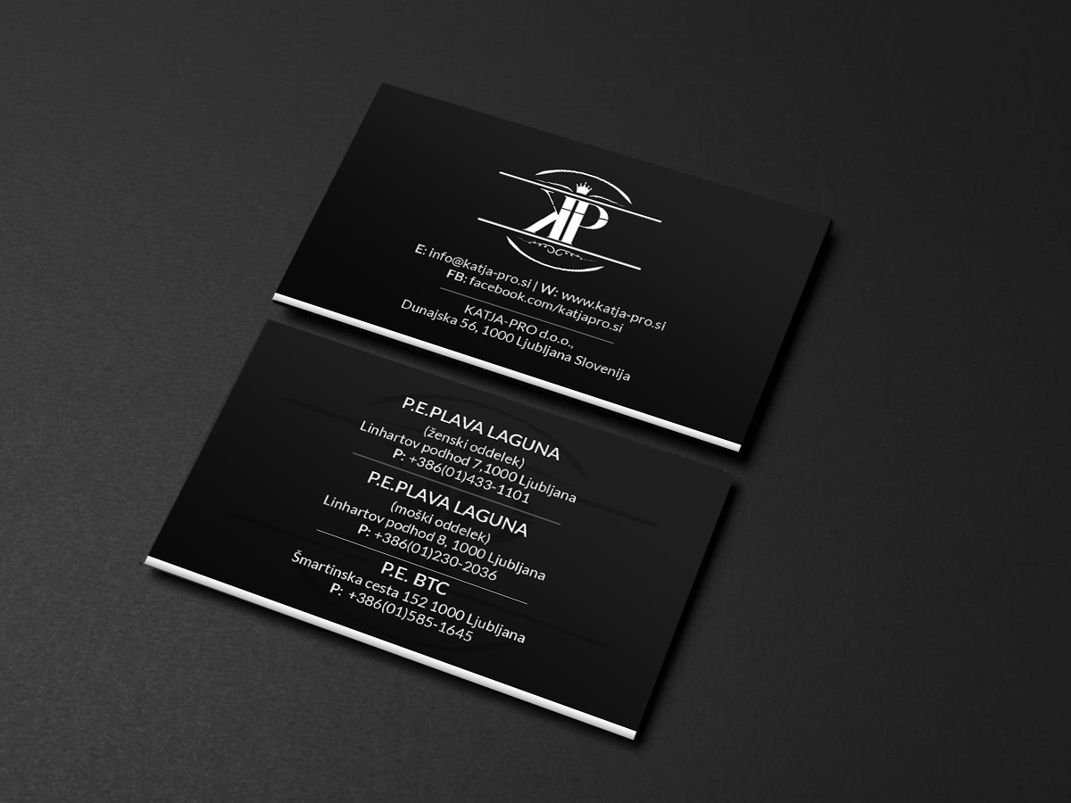 Visitenkarten-Design von Creations Box 2015 für RV-STUDIO, Sebastijan ?tembal, s.p. | Design #19412053