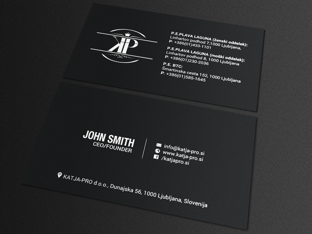 Business Card Design by chandrayaan.creative for RV-STUDIO, Sebastijan ?tembal, s.p. | Design #19415537