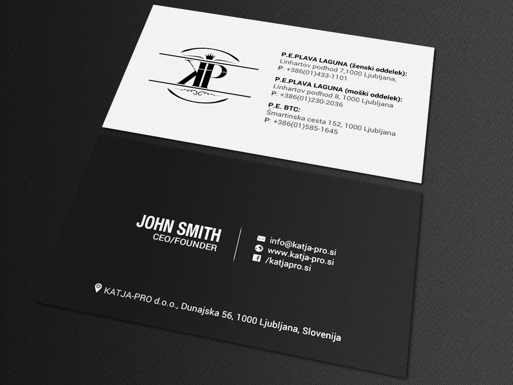 Business Card Design by chandrayaan.creative for RV-STUDIO, Sebastijan ?tembal, s.p. | Design #19415540