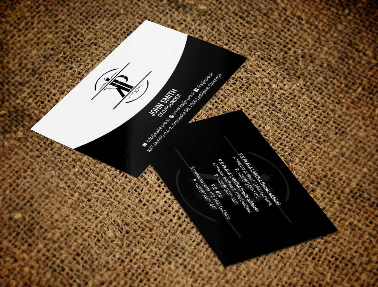 Diseño de Tarjeta de Presentación por chandrayaan.creative para RV-STUDIO, Sebastijan ?tembal, s.p. | Diseño #19419399