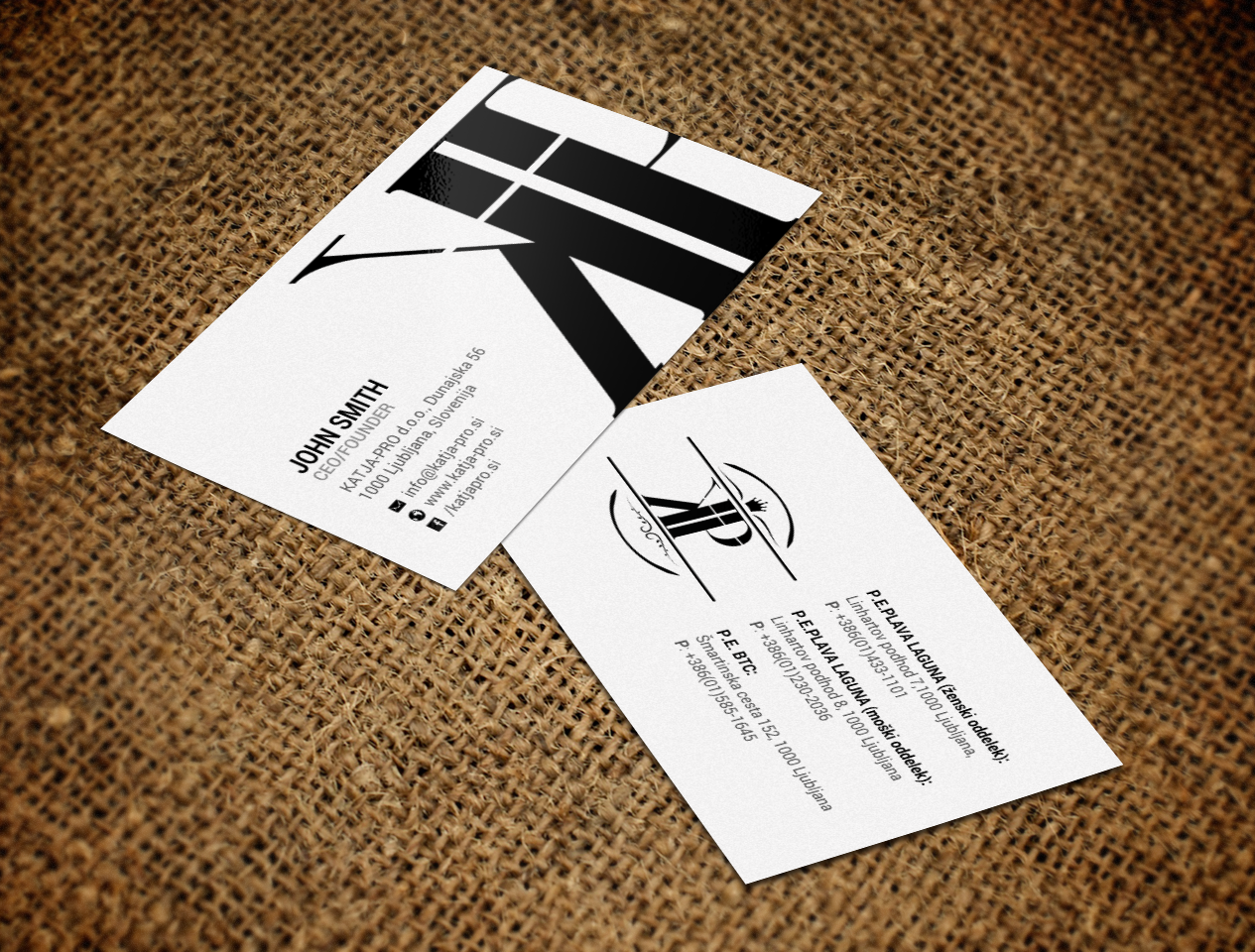 Business Card Design by chandrayaan.creative for RV-STUDIO, Sebastijan ?tembal, s.p. | Design #19419402
