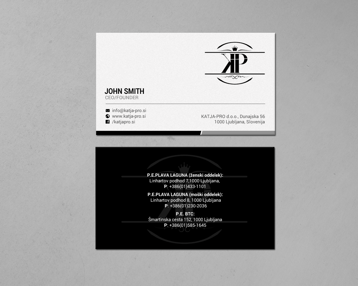 Business Card Design by chandrayaan.creative for RV-STUDIO, Sebastijan ?tembal, s.p. | Design #19419406
