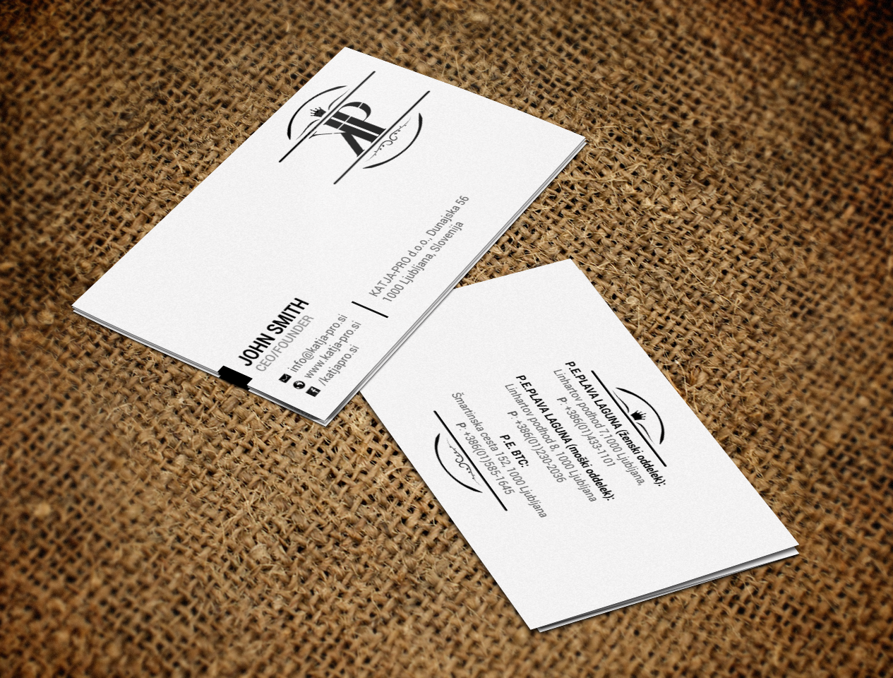 Business Card Design by chandrayaan.creative for RV-STUDIO, Sebastijan ?tembal, s.p. | Design #19429197