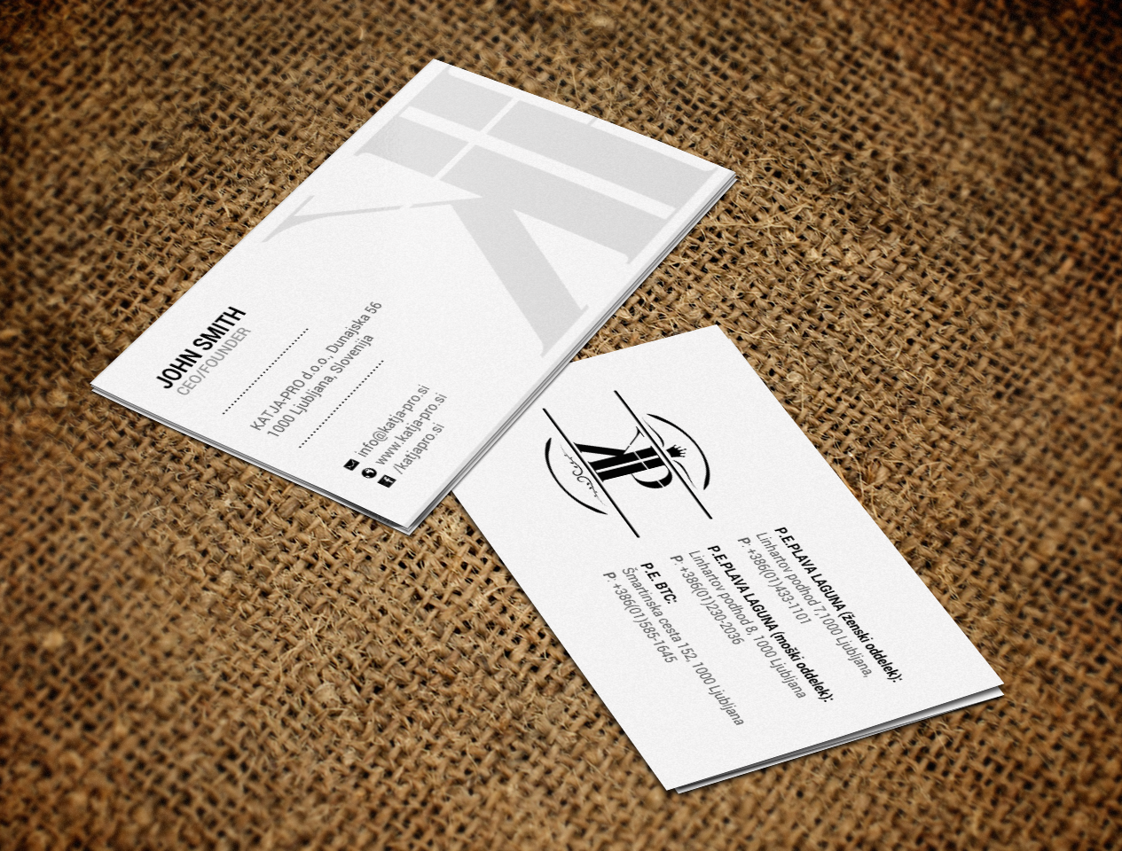 Business Card Design by chandrayaan.creative for RV-STUDIO, Sebastijan ?tembal, s.p. | Design #19429201
