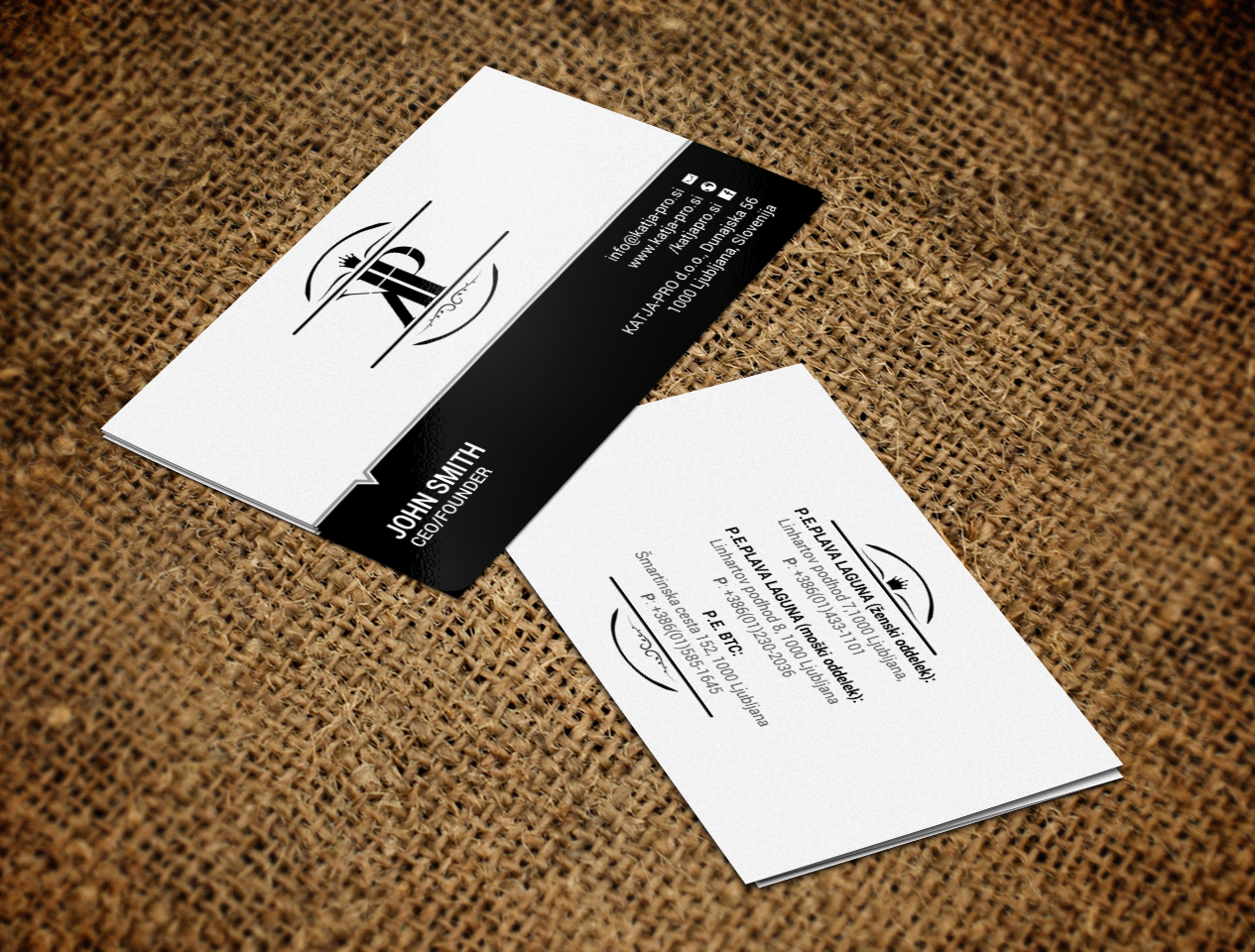 Business Card Design by chandrayaan.creative for RV-STUDIO, Sebastijan ?tembal, s.p. | Design #19429206