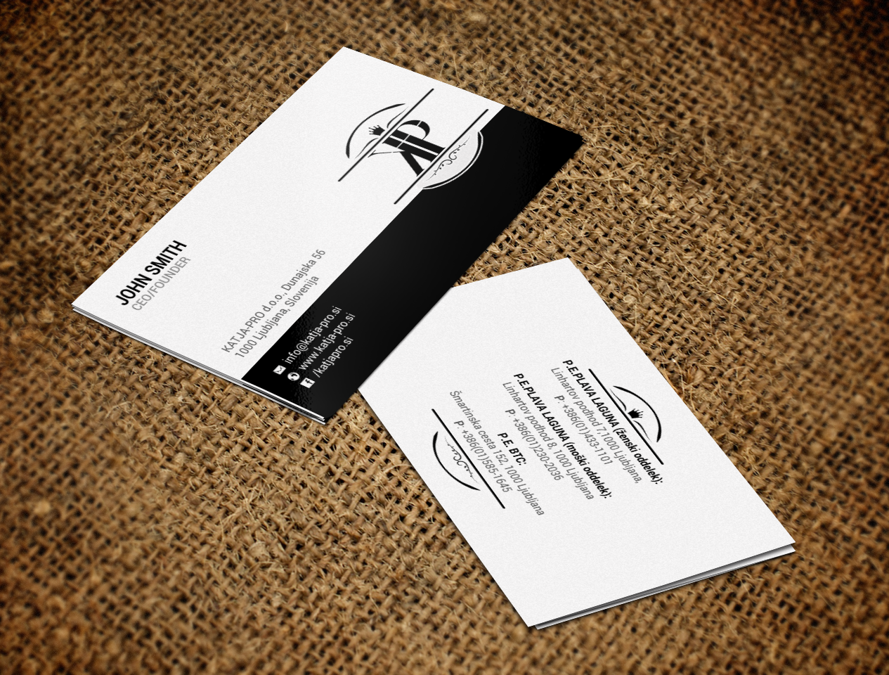 Business Card Design by chandrayaan.creative for RV-STUDIO, Sebastijan ?tembal, s.p. | Design #19429207