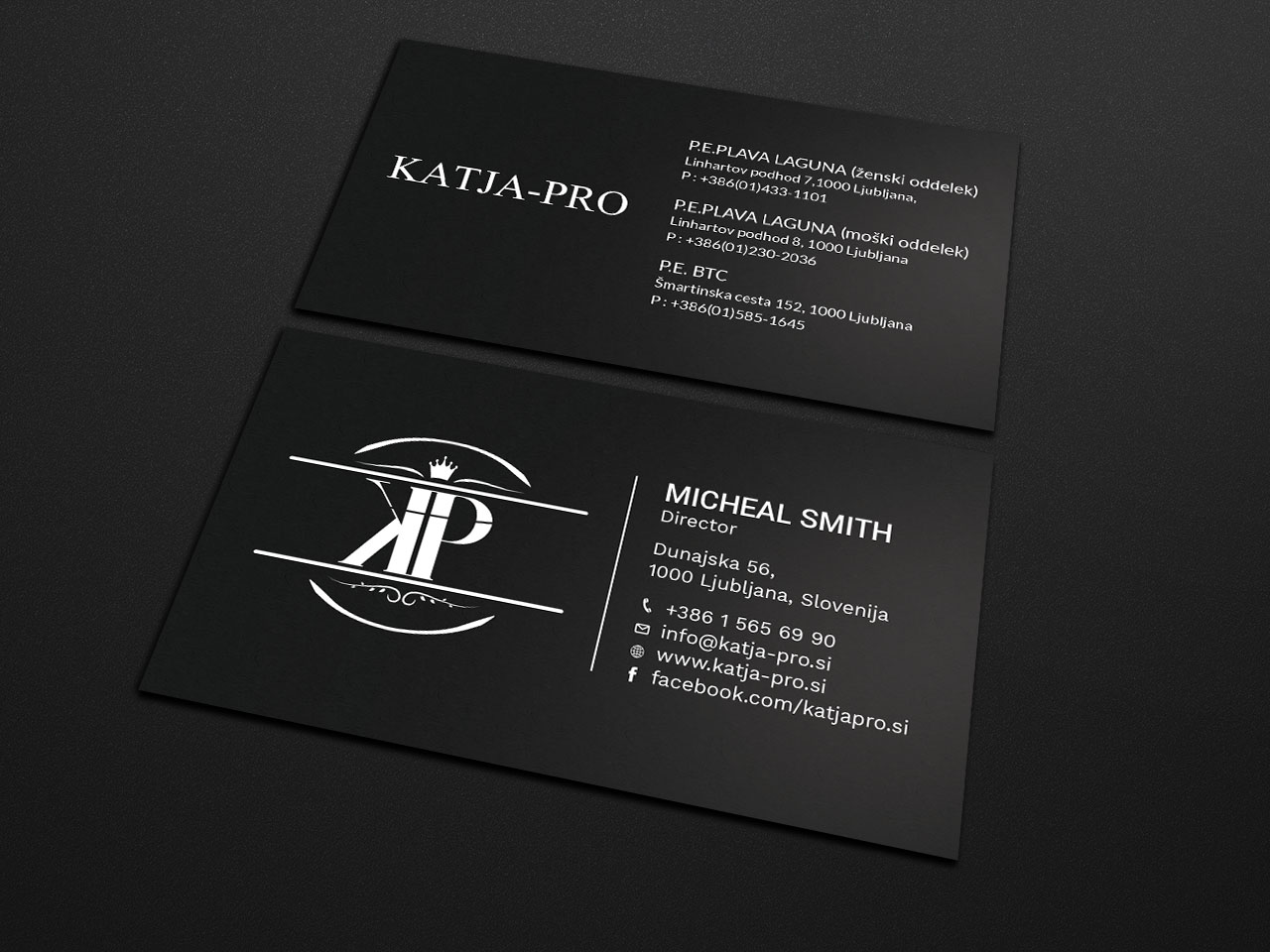 Business Card Design by Tripti Ranjan Gain for RV-STUDIO, Sebastijan ?tembal, s.p. | Design #19418941