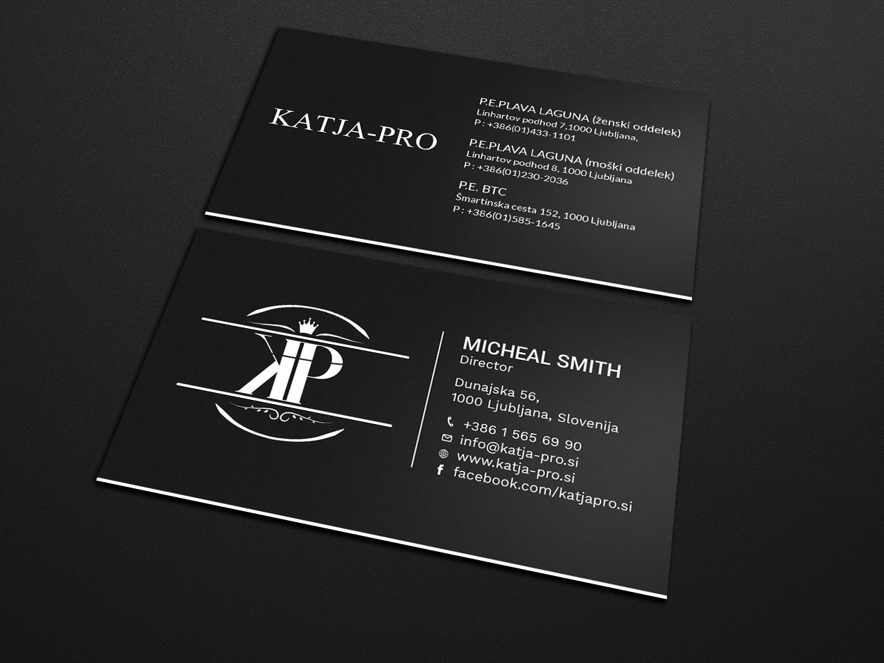 Business Card Design by Tripti Ranjan Gain for RV-STUDIO, Sebastijan ?tembal, s.p. | Design #19418943
