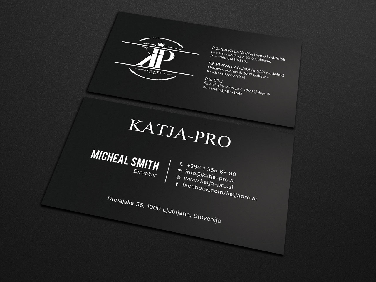 Business Card Design by Tripti Ranjan Gain for RV-STUDIO, Sebastijan ?tembal, s.p. | Design #19418951