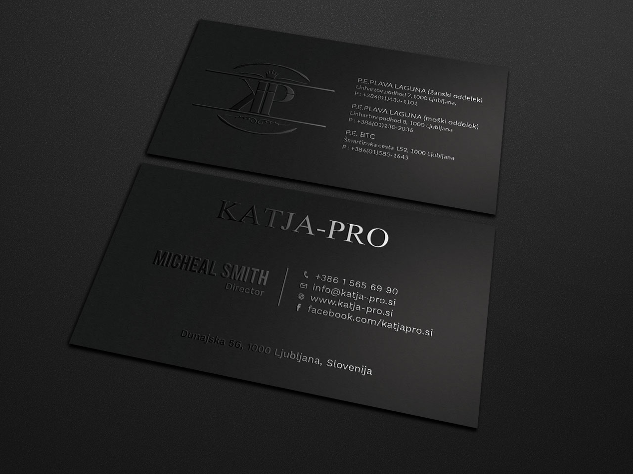 Business Card Design by Tripti Ranjan Gain for RV-STUDIO, Sebastijan ?tembal, s.p. | Design #19418952