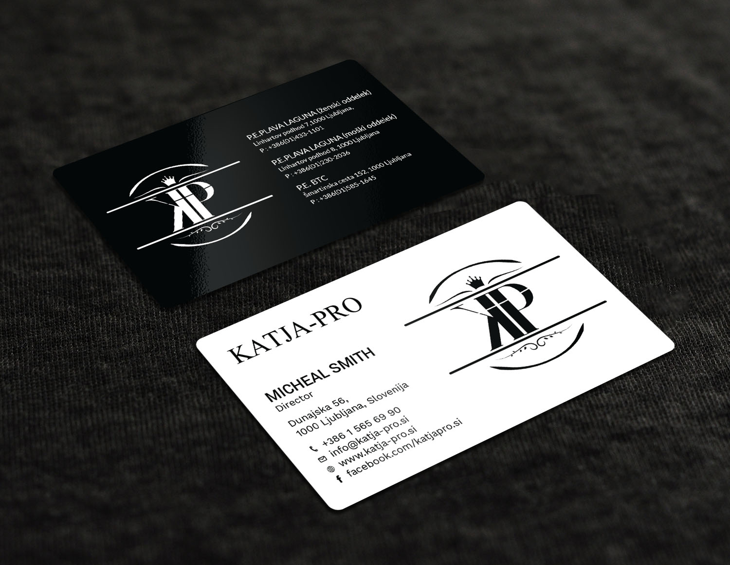 Business Card Design by Tripti Ranjan Gain for RV-STUDIO, Sebastijan ?tembal, s.p. | Design #19418967