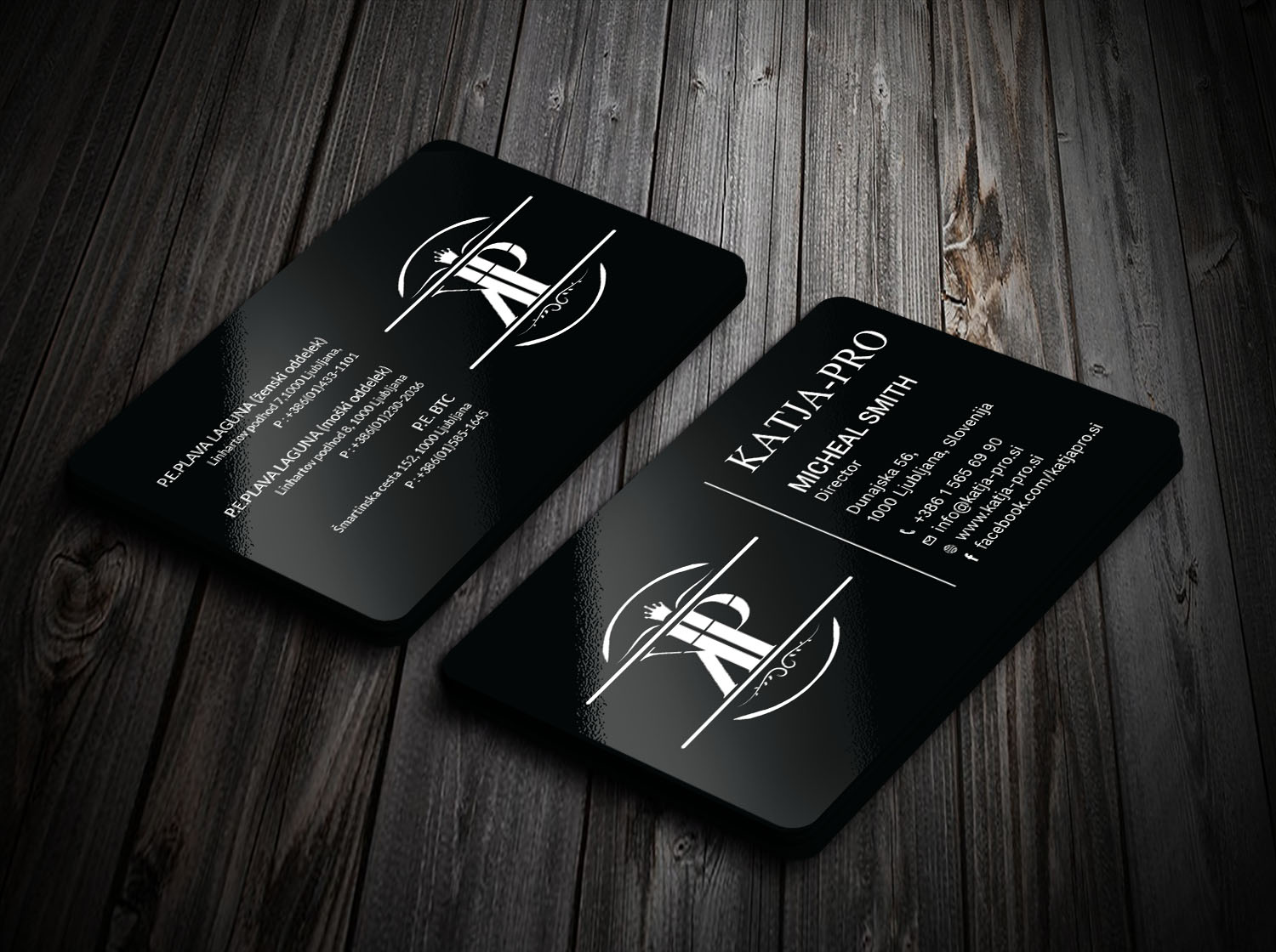 Business Card Design by Tripti Ranjan Gain for RV-STUDIO, Sebastijan ?tembal, s.p. | Design #19418973