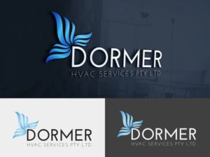 DORMER HVAC Services Pty Ltd.  | Diseño de Logo por SAI DESIGNS