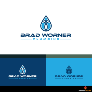 Brad Worner Plumbing | Logo Design by Graphic Bricks