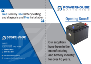 Flyer Design by Parul for Powerhouse Batteries Pty Ltd | Design: #19591506