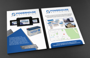 Flyer Design by Deziners Zone for Powerhouse Batteries Pty Ltd | Design: #19507472