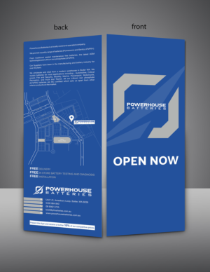 Flyer Design by Fine Graphics House for Powerhouse Batteries Pty Ltd | Design: #19585610