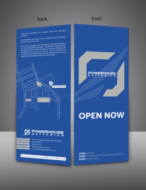 Flyer Design by Fine Graphics House for Powerhouse Batteries Pty Ltd | Design: #19593502