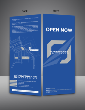 Flyer Design by Fine Graphics House for Powerhouse Batteries Pty Ltd | Design: #19596343