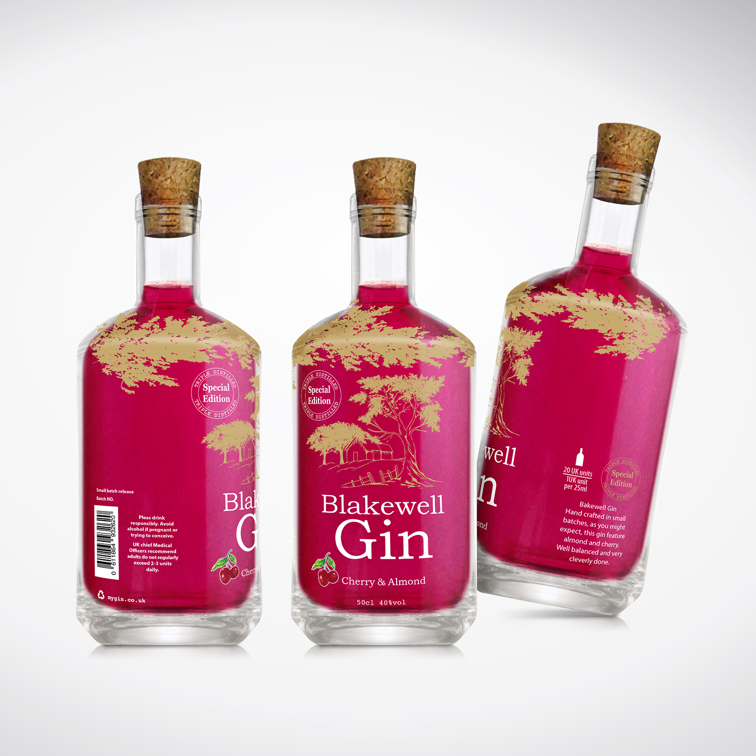 Packaging Design by tuan1968 for The Handmade Gin Company | Design #19435178