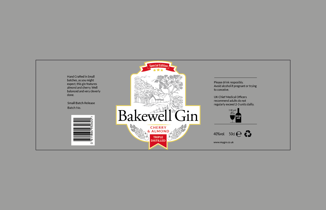 Packaging Design by Jozbel for The Handmade Gin Company | Design #19456938