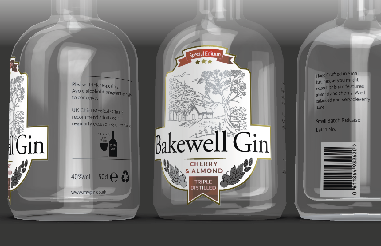 Packaging Design by Jozbel for The Handmade Gin Company | Design #19456939