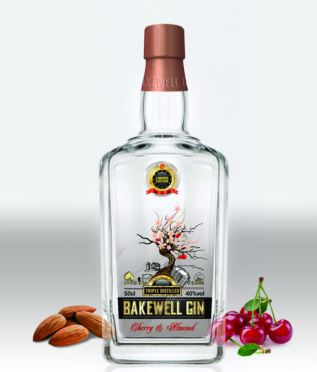 Diseño de Empaque por SAI DESIGNS para The Handmade Gin Company | Diseño #19428550
