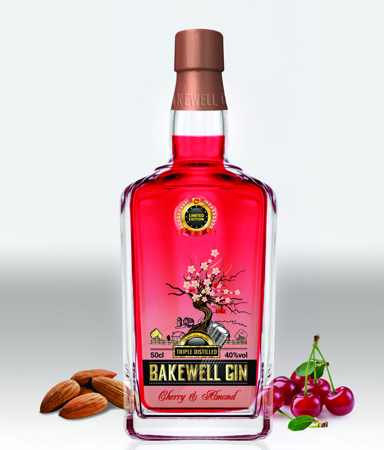 Packaging Design by SAI DESIGNS for The Handmade Gin Company | Design #19443891