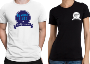 Genuine Blues | Diseño de Camiseta por PAS-CREATIVE