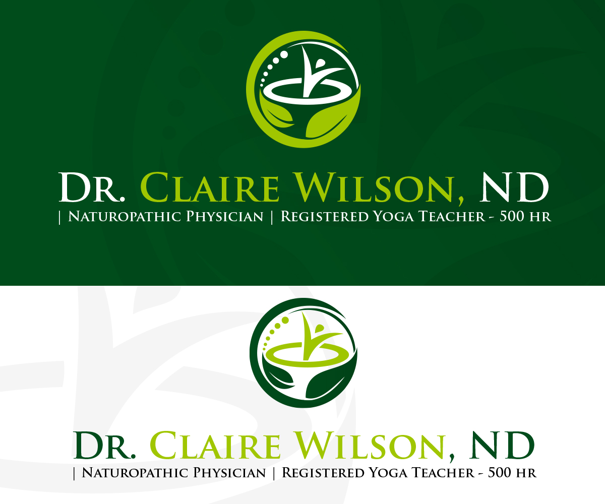 Logo Design by YERR® for Dr. Claire Wilson, ND | Design #19421293