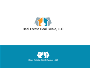 Logo Design by luxdesignnew for The Real Estate Deal Genie, LLC | Design: #2888430