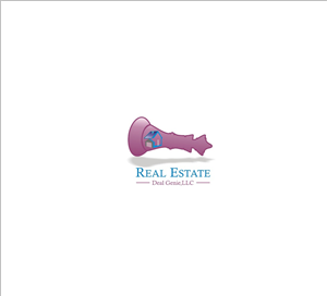 Logo Design by nell for The Real Estate Deal Genie, LLC | Design: #2898118