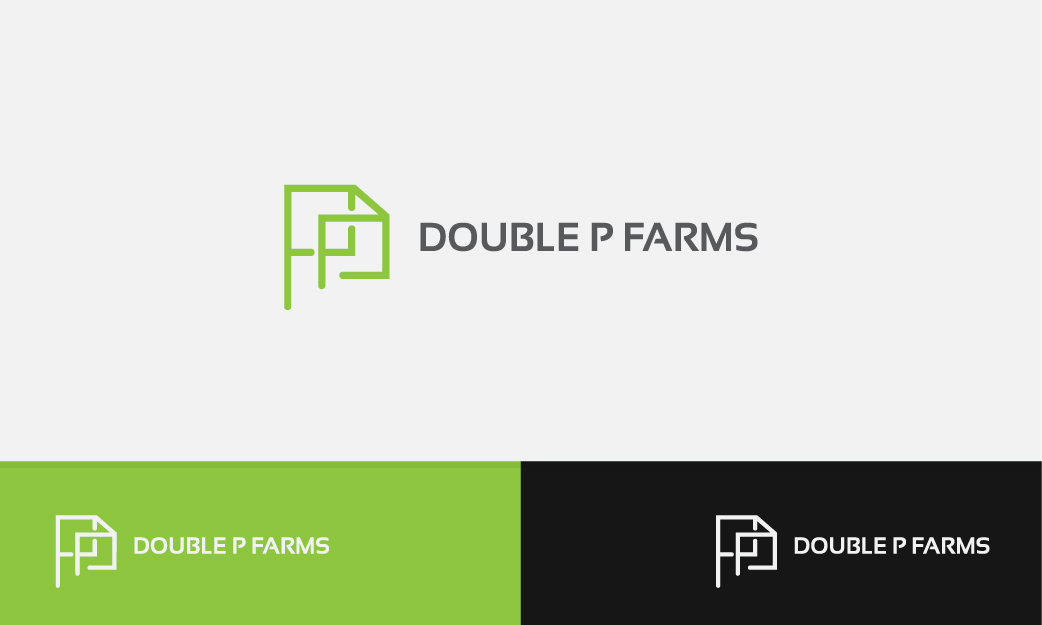 Logo Design by Mime Artworks for Double P Farms | Design #19467839